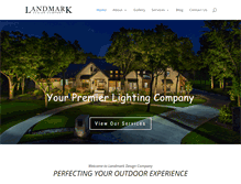 Tablet Screenshot of landmarkdesignco.com